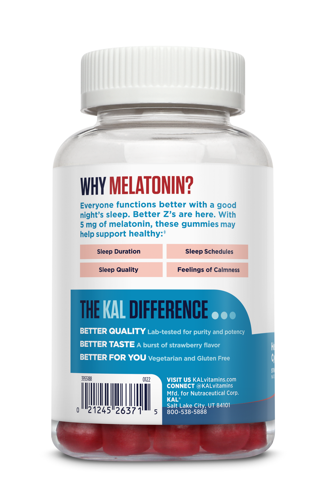Melatonin Gummies 60 Count