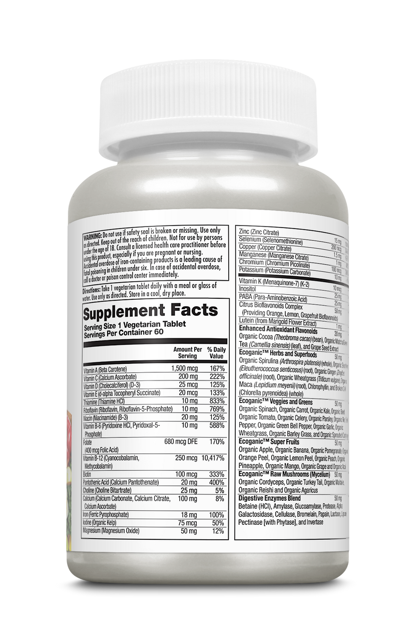 Enhanced Energy Multivitamin 1 Daily 90 Count