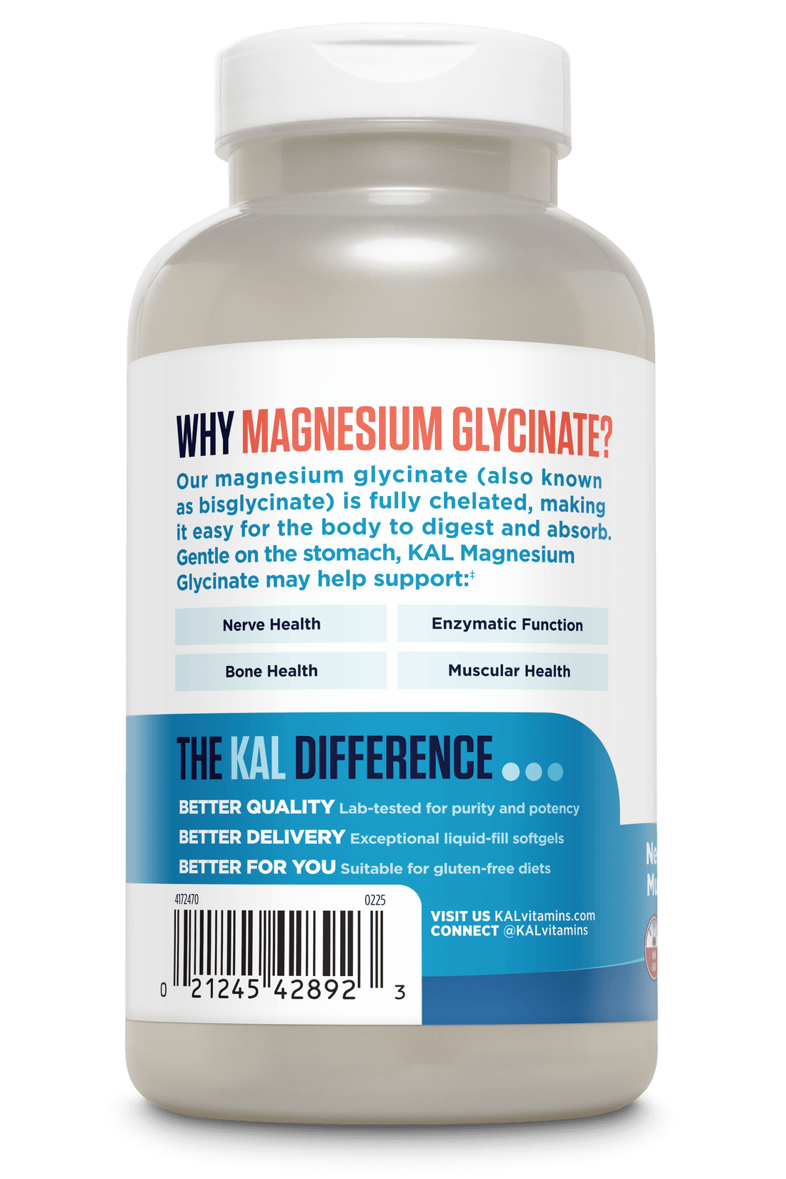 Magnesium Glycinate 180 Count