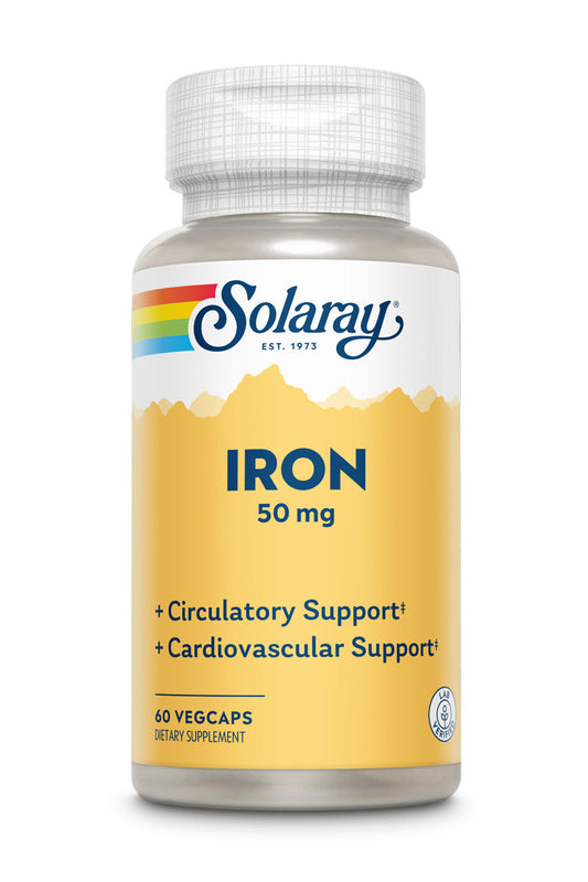 Iron 50mg 60 Count