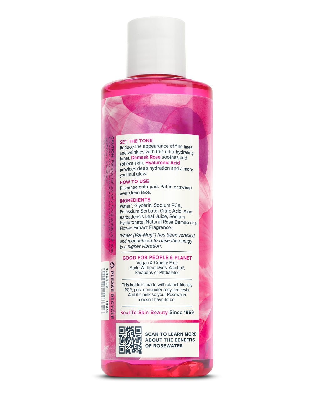 Rosewater Toner 8oz.