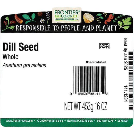 Dill Seed Whole (Bulk)