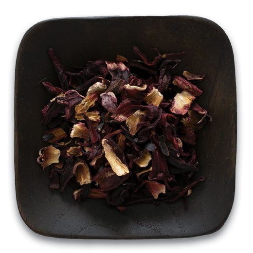 Hibiscus Flowers Cut and Sifted Organic