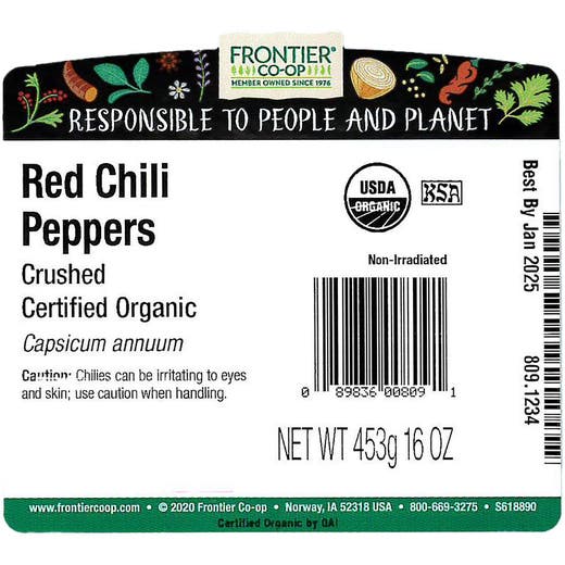 Red Anaheim Chili Peppers C/O