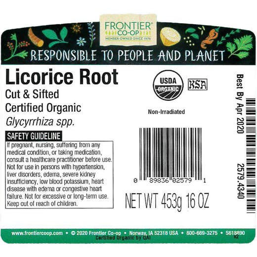 Licorice Root Cut & Sifted