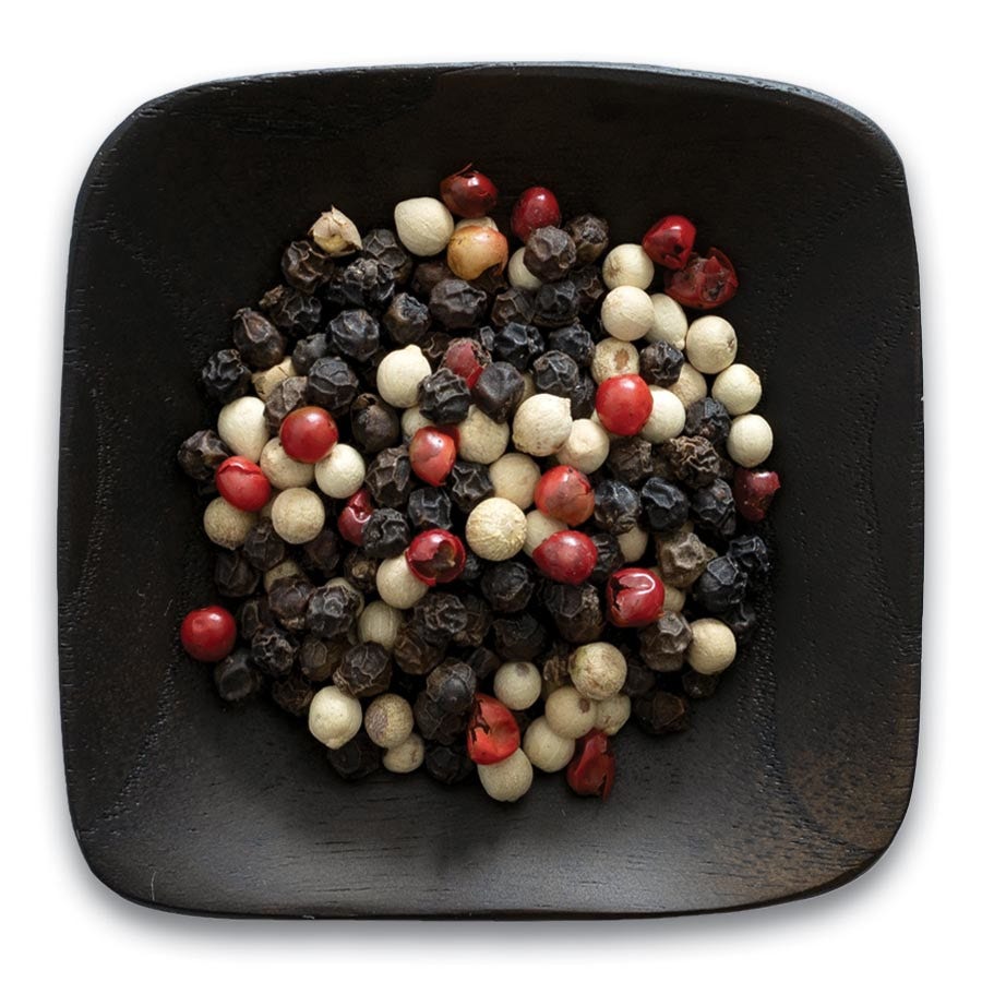 Organic Gourmet Three Pepper Blend Peppermill