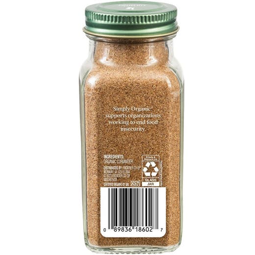 Organic Coriander Ground 2.29oz.