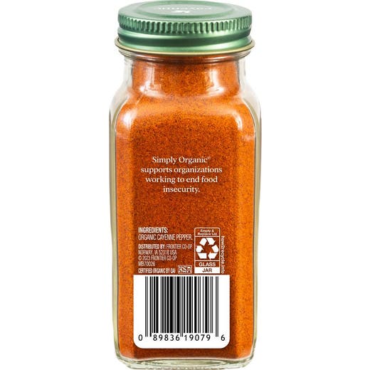 Organic Cayenne Ground 2.5oz.