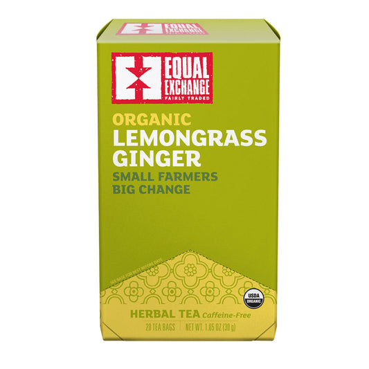 Organic Lemongrass Ginger Tea 20 Count