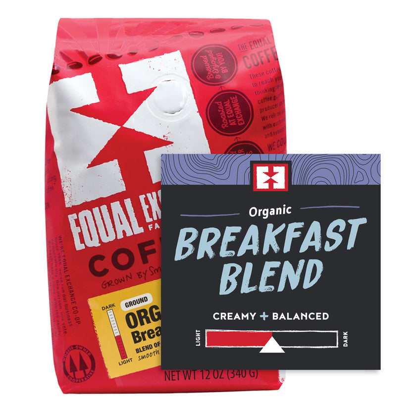 Organic Breakfast Blend Ground Coffee 12oz.