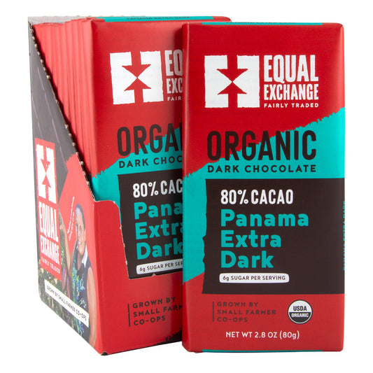 Organic Dark Chocolate (Panama Extra Dark) 2.8oz.