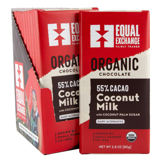 Organic Chocolate Bar (Coconut Milk) 2.8oz.