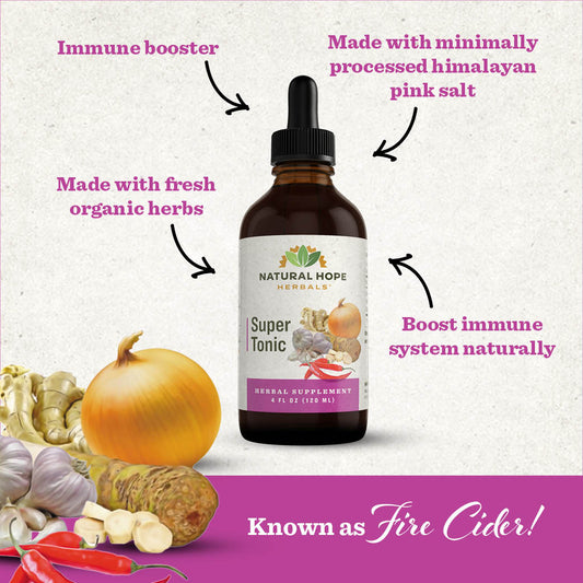 Organic Super Tonic Tincture 4oz.