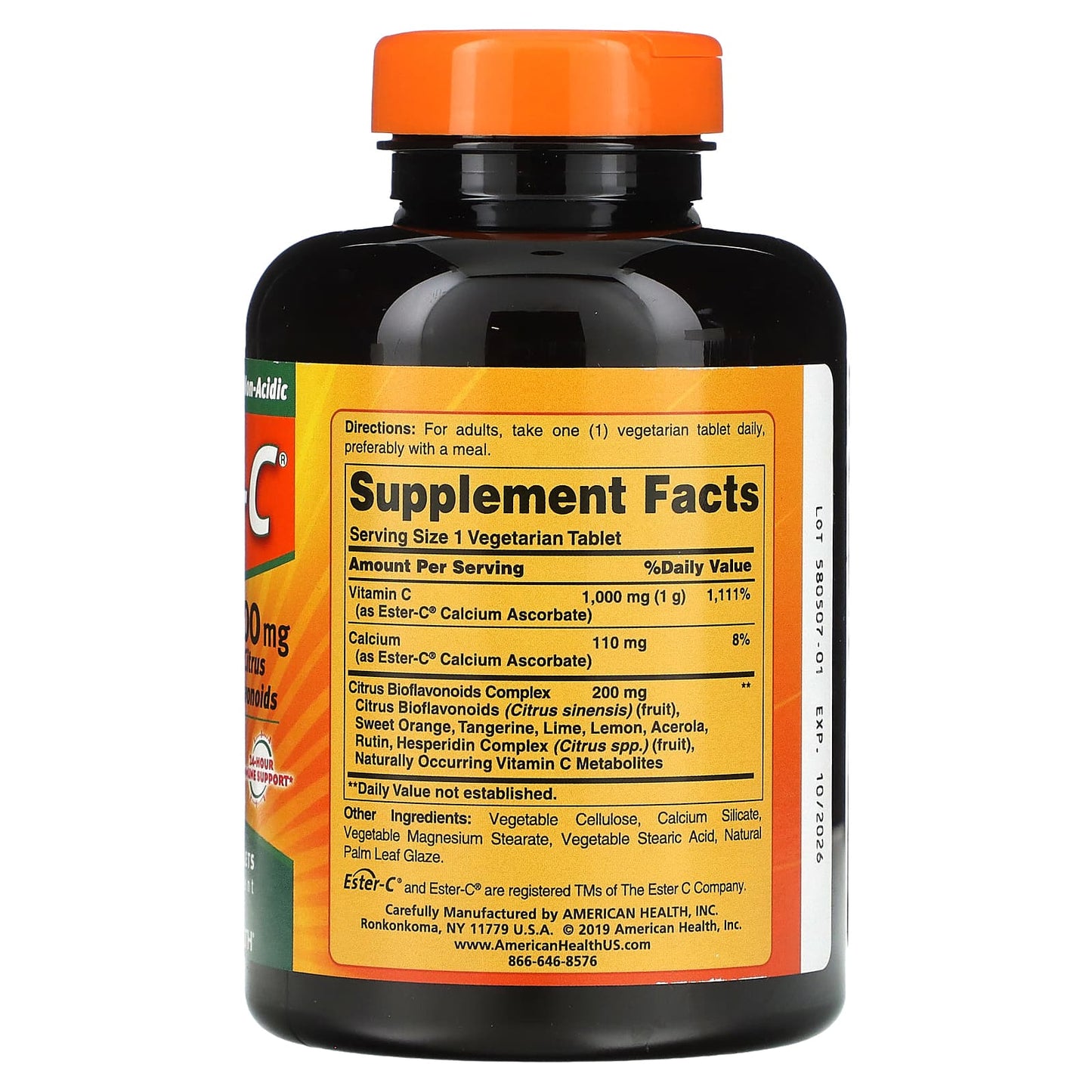 Ester C 1000 mg 180 Count