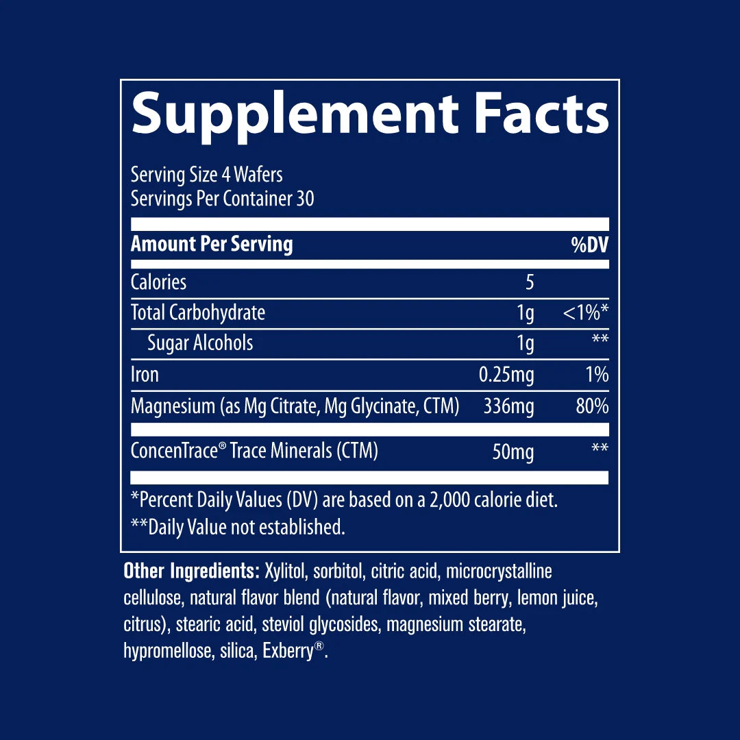 Magnesium Chewable Raspberry Lemon