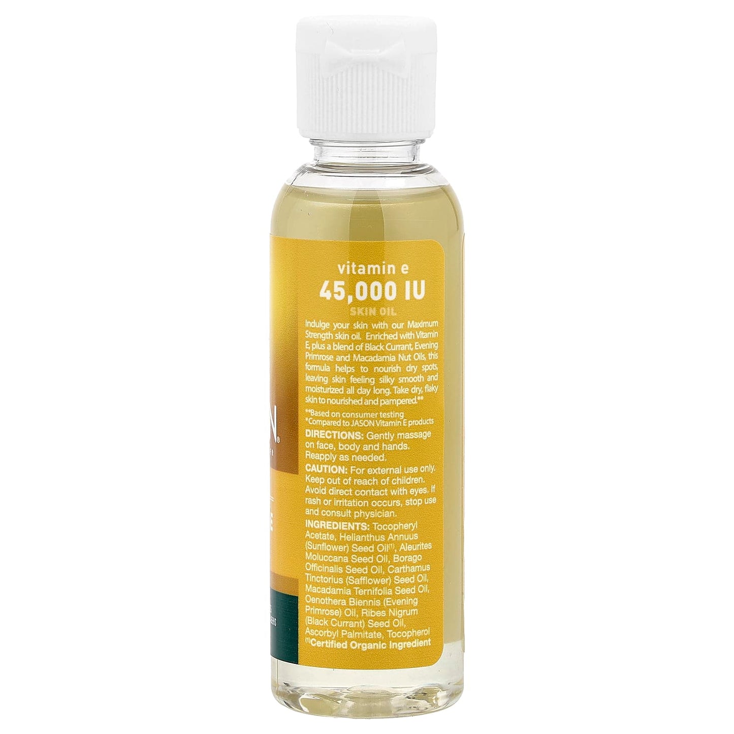 Jason Vitamin E Skin Oil 45,000 IU 2oz.