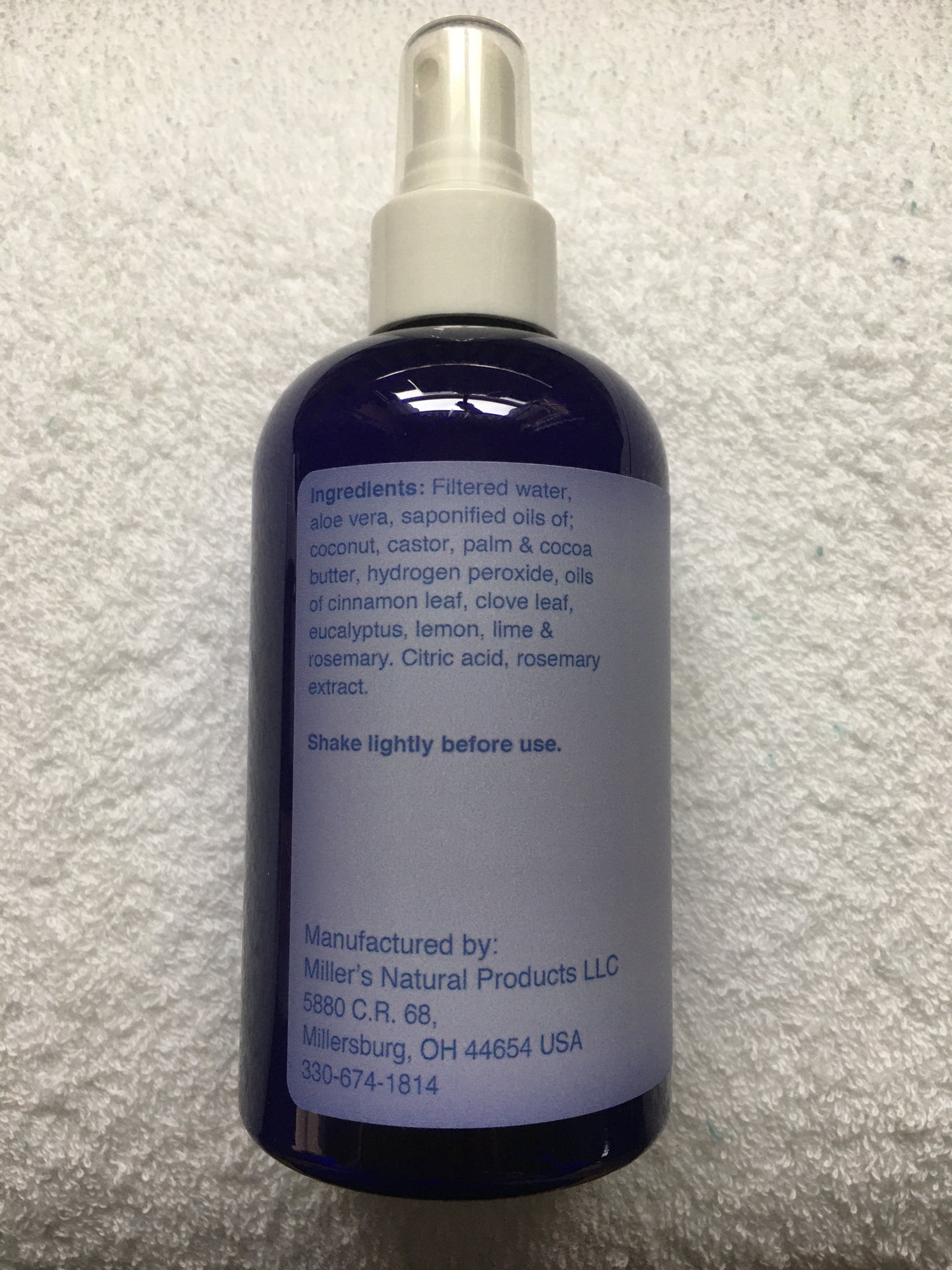 Rinseless Hand Sanitizer 2oz.