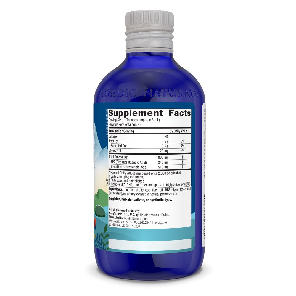 Arctic Cod Liver Oil Unflavored 8oz.