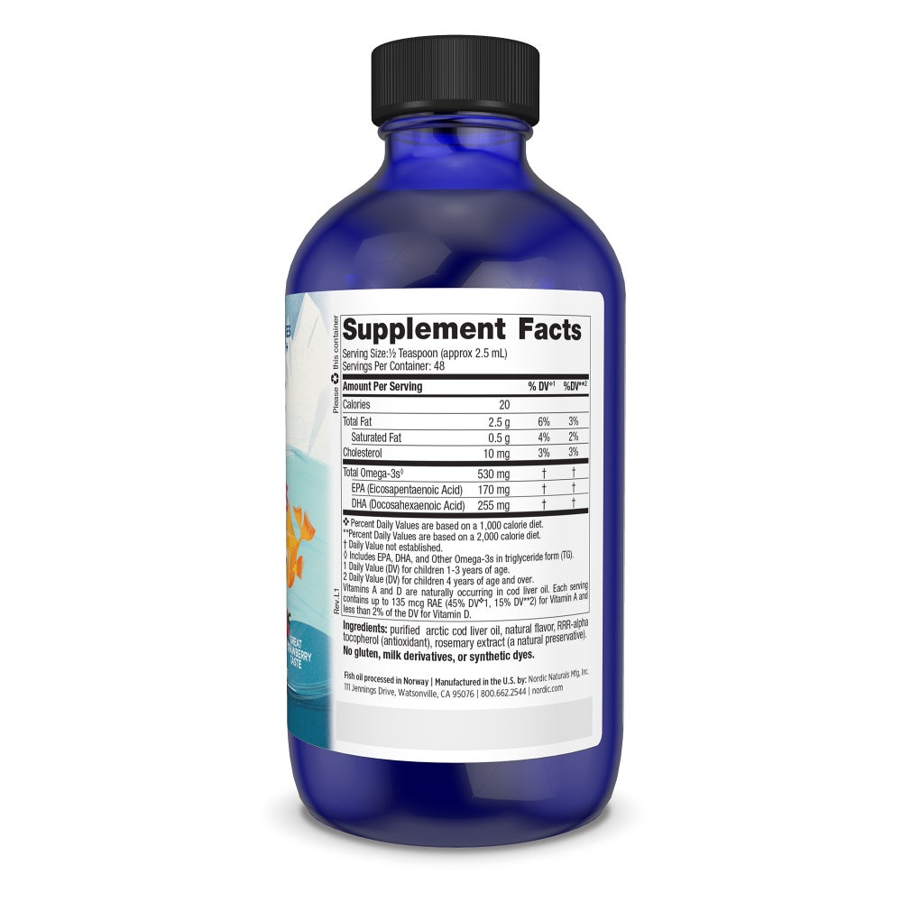 Childrens DHA Strawberry 4oz.