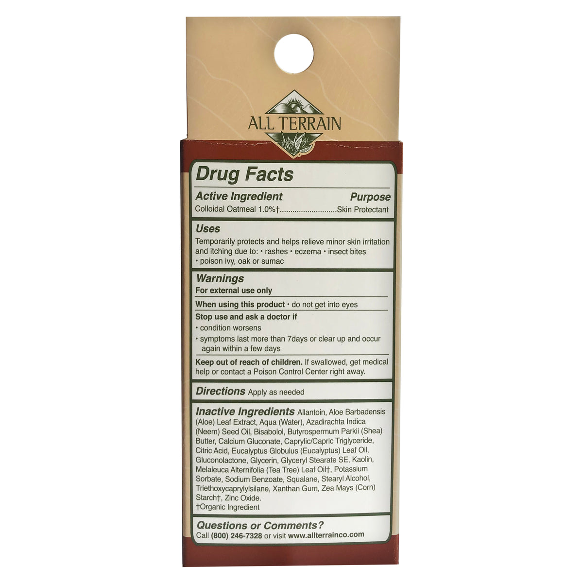 Ditch The Itch Cream 2 Oz.