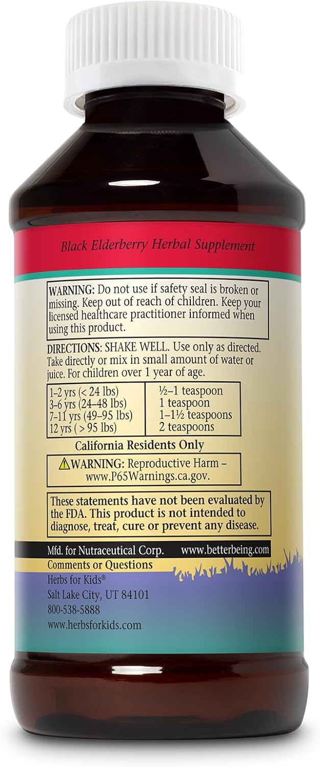 Elderberry Syrup 4oz.
