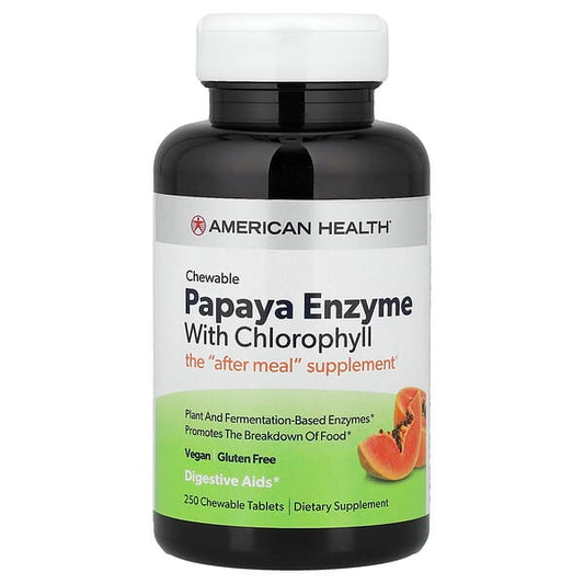 Papaya Enzyme  with Chlorophyll   250 Tablets