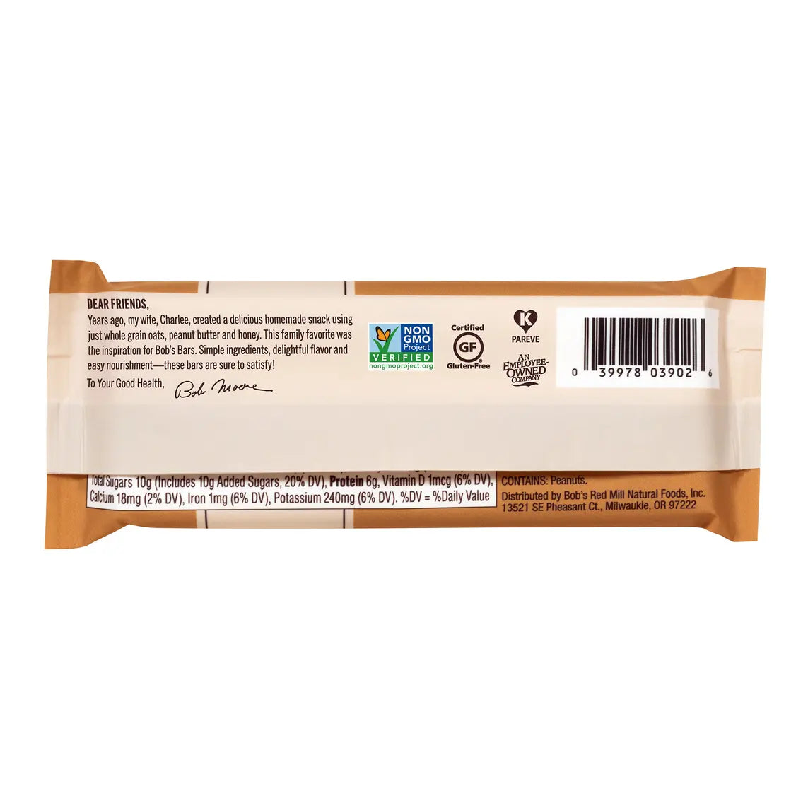 Peanut Butter Chocolate & Oats Bar 1.76oz.