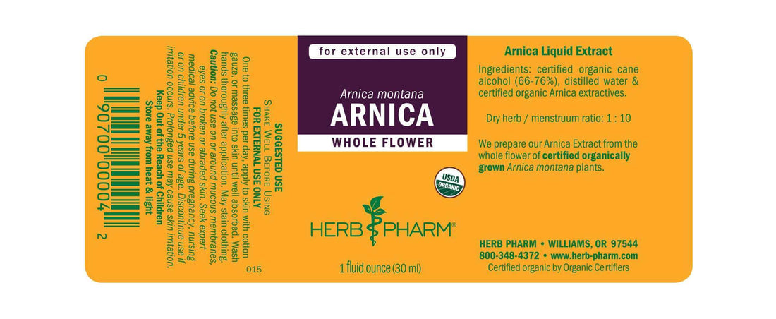 Arnica Extract Tincture 1oz.