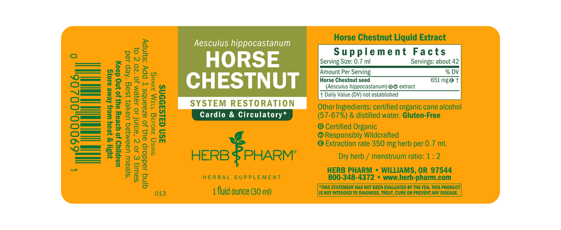 Horse Chestnut Extract Tincture 1oz.