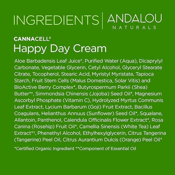 Cannacell Happy Day Cream 1.7oz.