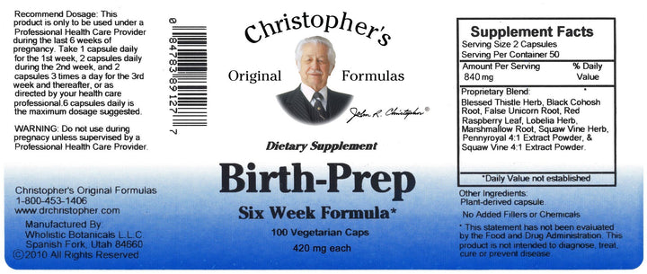 Birth-Prep 100 Count