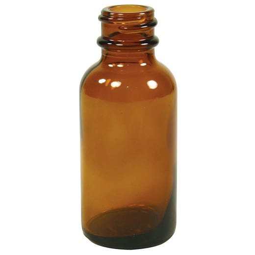 Amber Glass Bottle 1 oz.