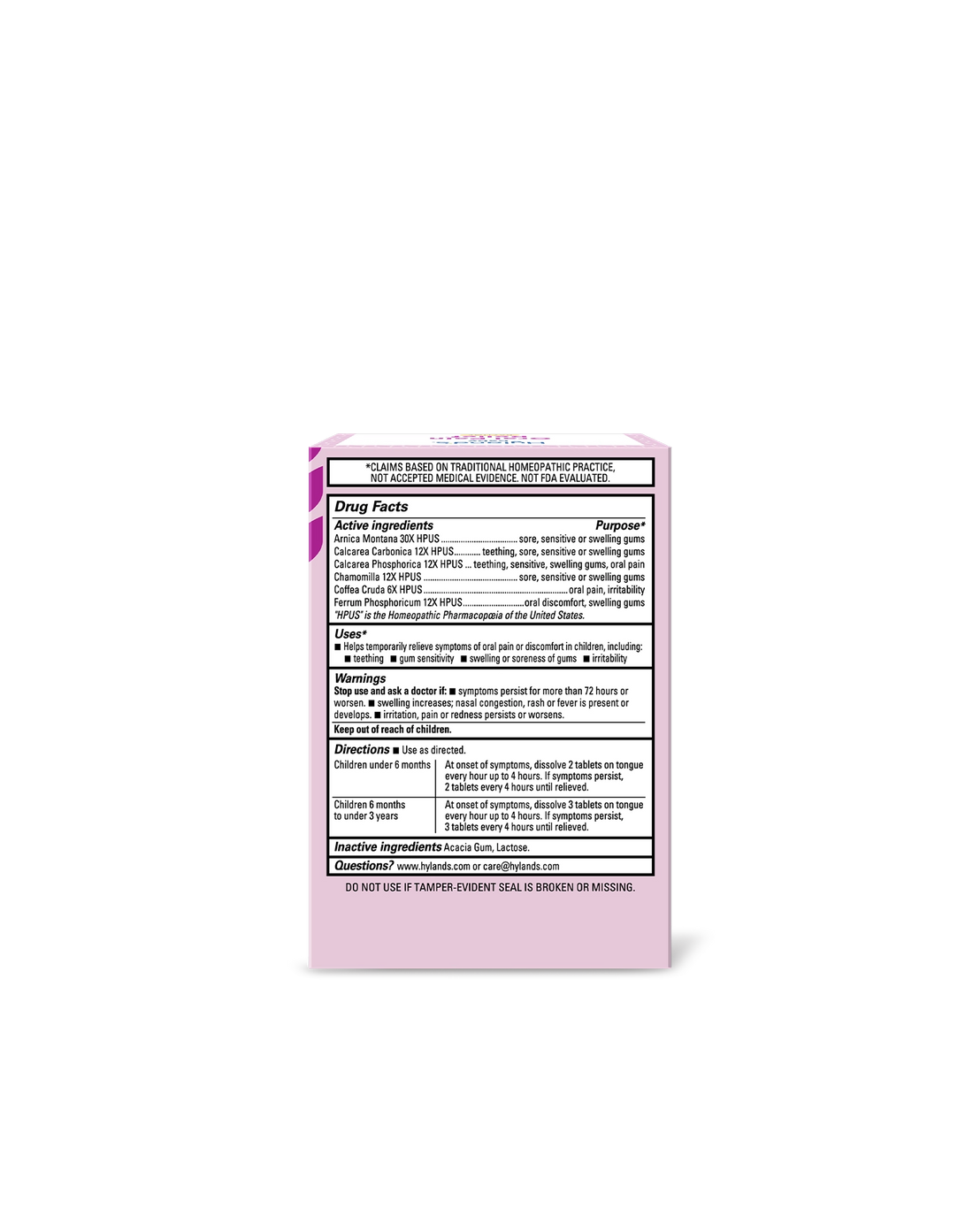 Baby Oral Pain Relief 125 Count