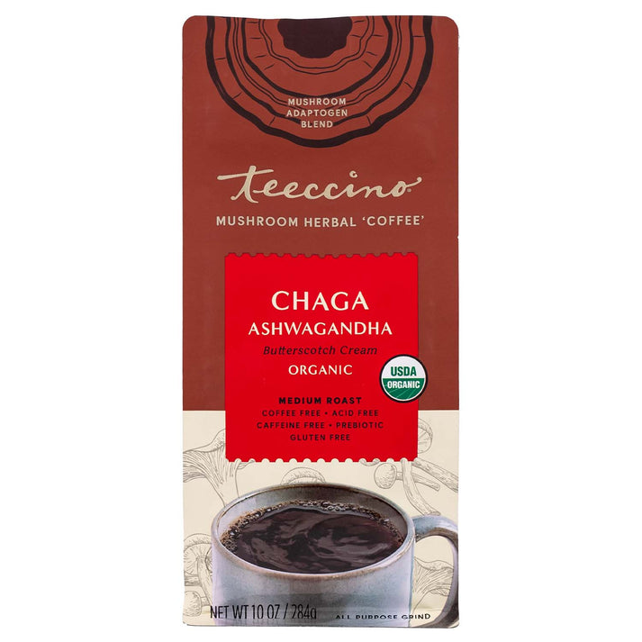 Mushroom Herbal 'Coffee' Chaga Ashwagandha 10oz.