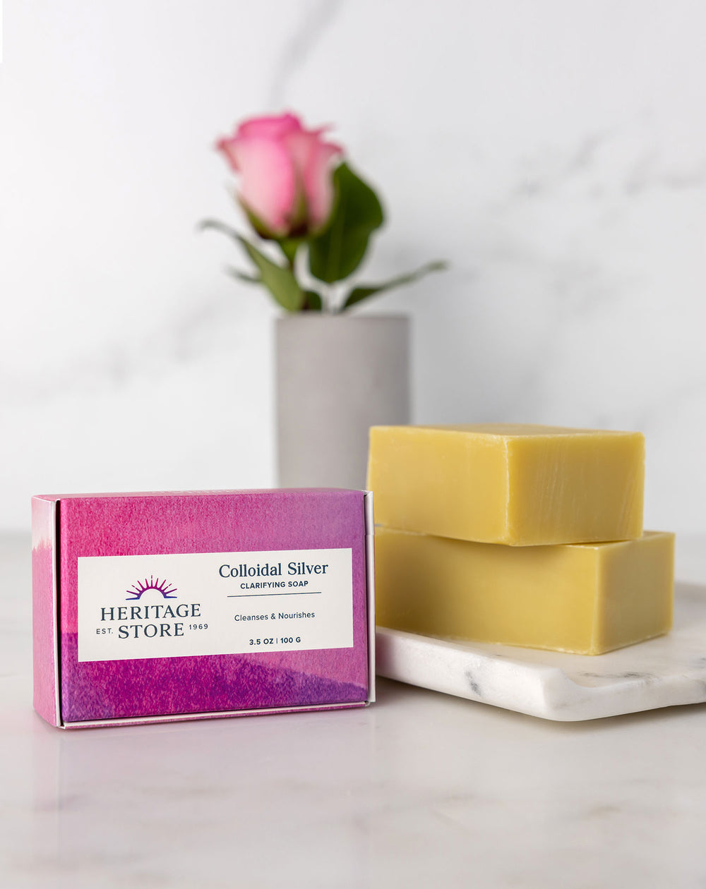 Colloidal Silver Clarifying Bar Soap 3.5oz.