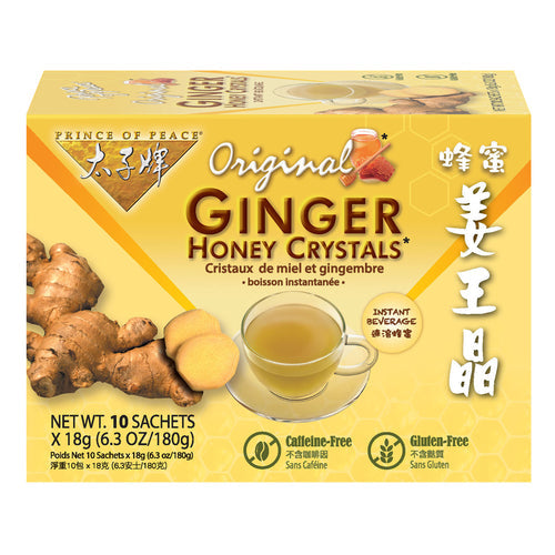 Original Ginger  Honey Crystals 10 Count