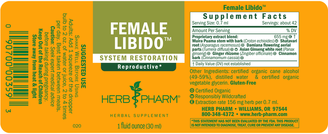 Female Libido Tincture 1oz.