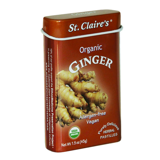 Organic Ginger Pastilles 45 Count
