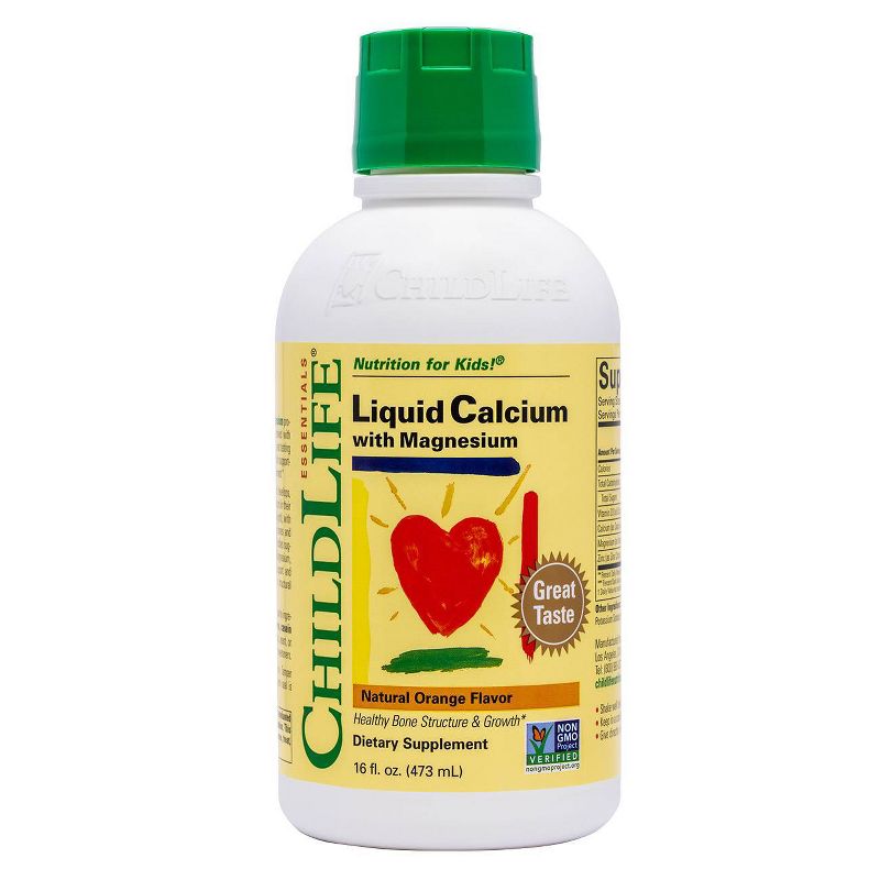 Liquid Calcium Magnesium Orange