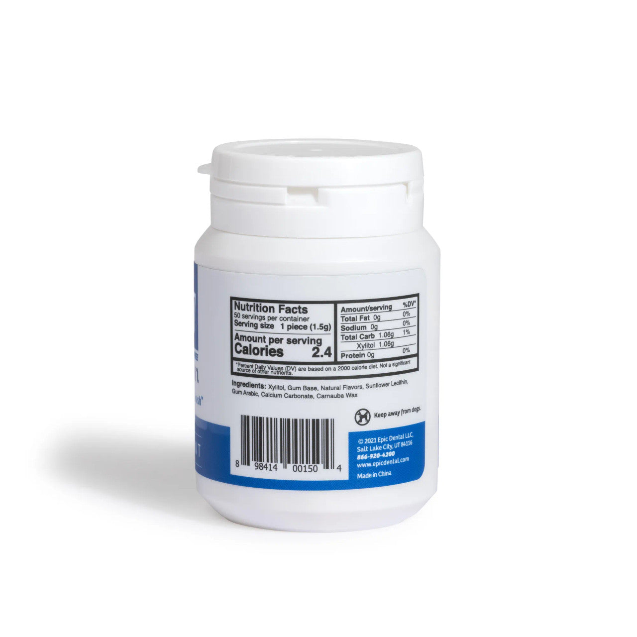 Peppermint Gum Jar