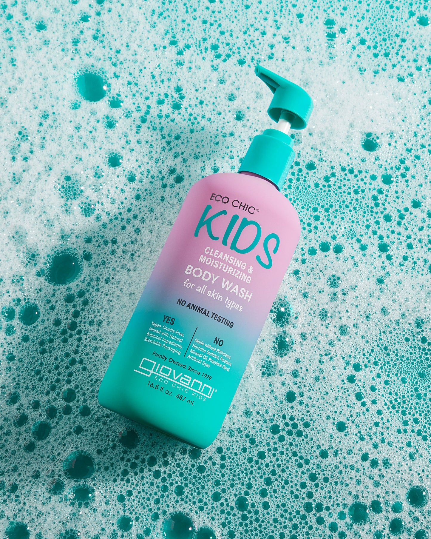 Eco Chic Kids Cleansing & Moisturizing Body Wash 16.5oz.