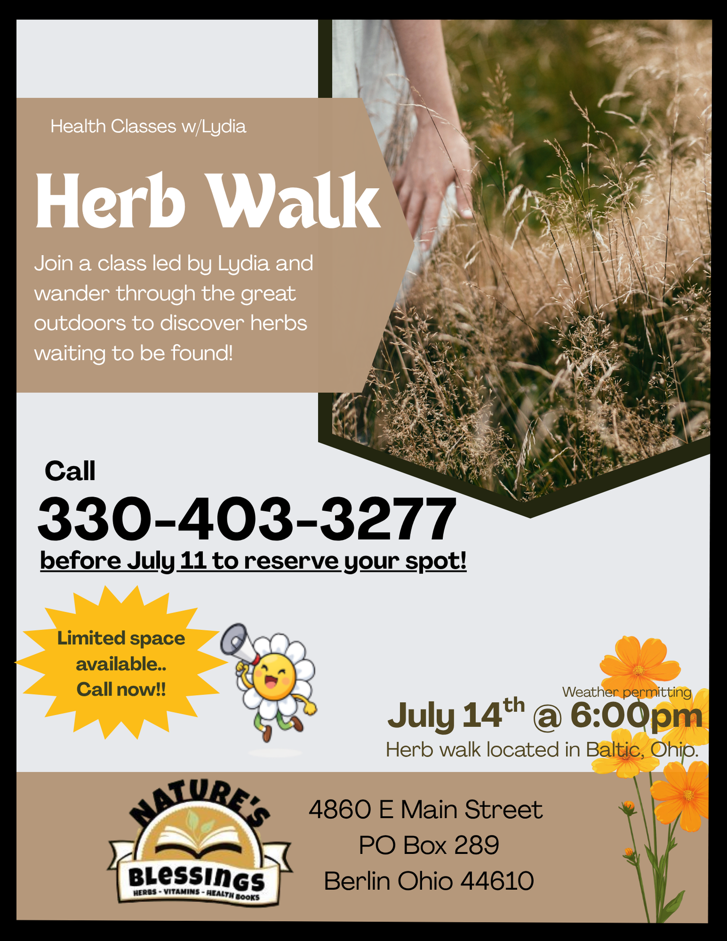 Herb Walk W/Lydia