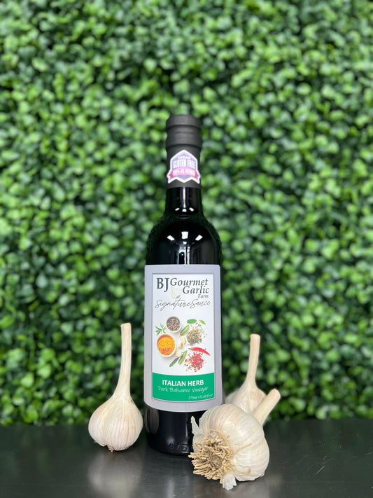 Italian Herb Dark Balsamic Vinegar 12.68oz.