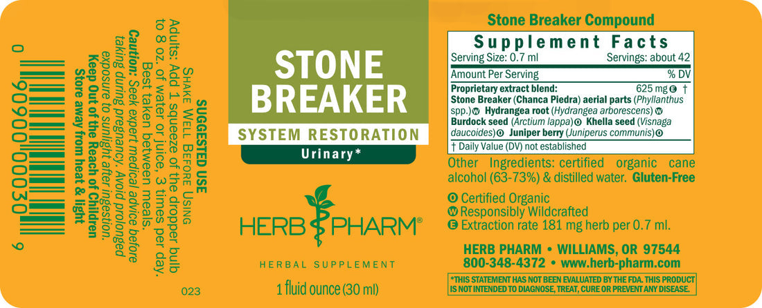 Stone Breaker Tincture 1oz.