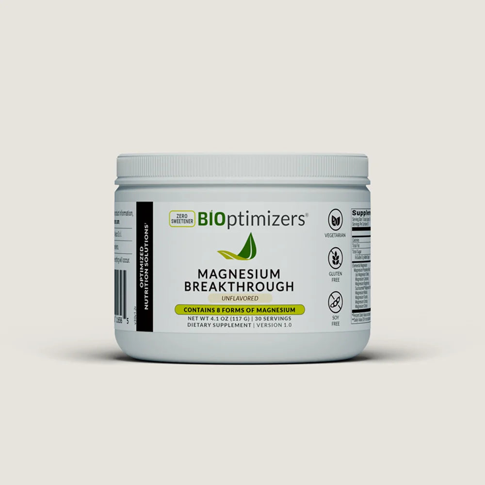 Magnesium Breakthrough Unflavored 30 Powder Servings