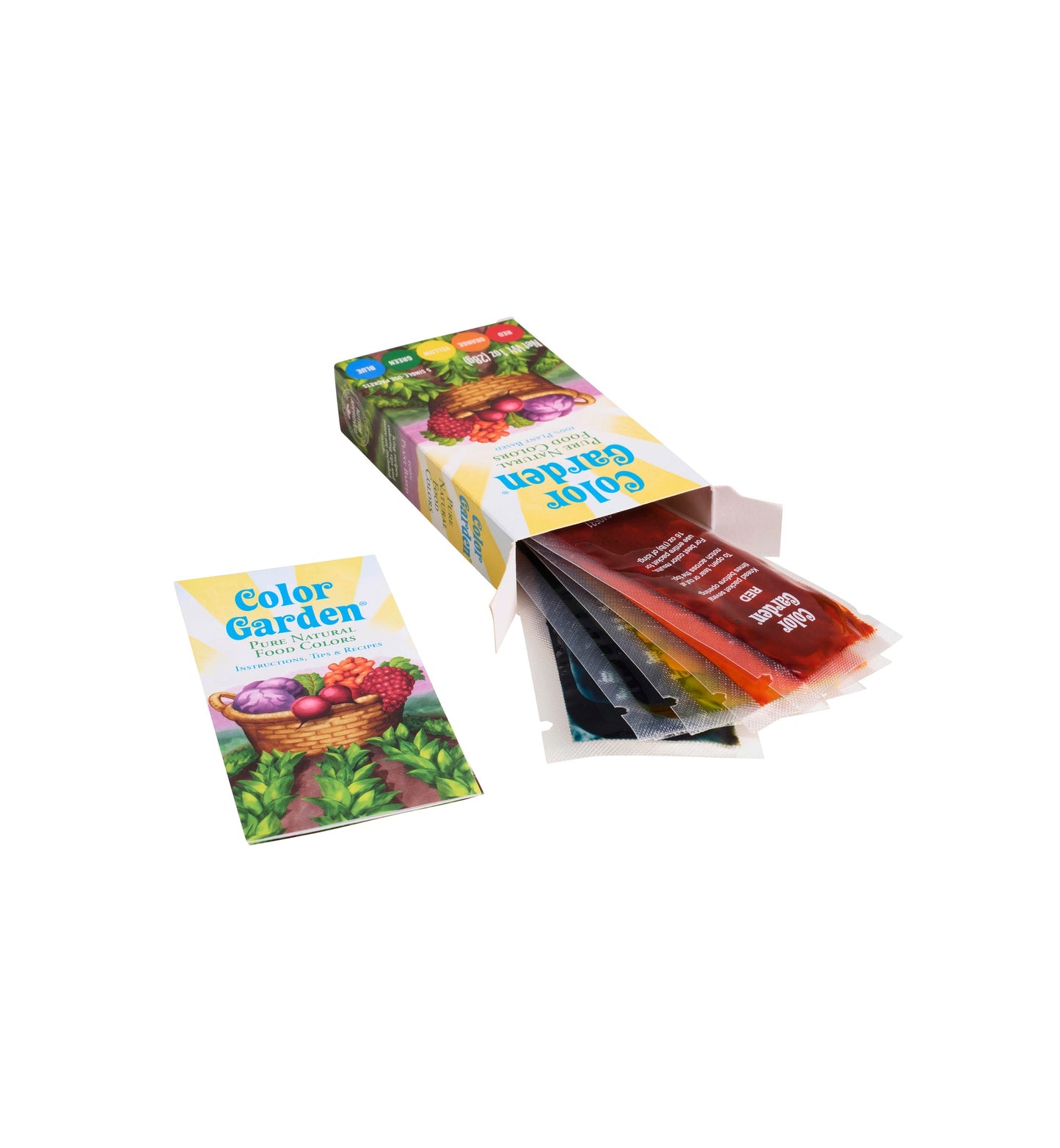 Pure Natural Food Colors 5 Count