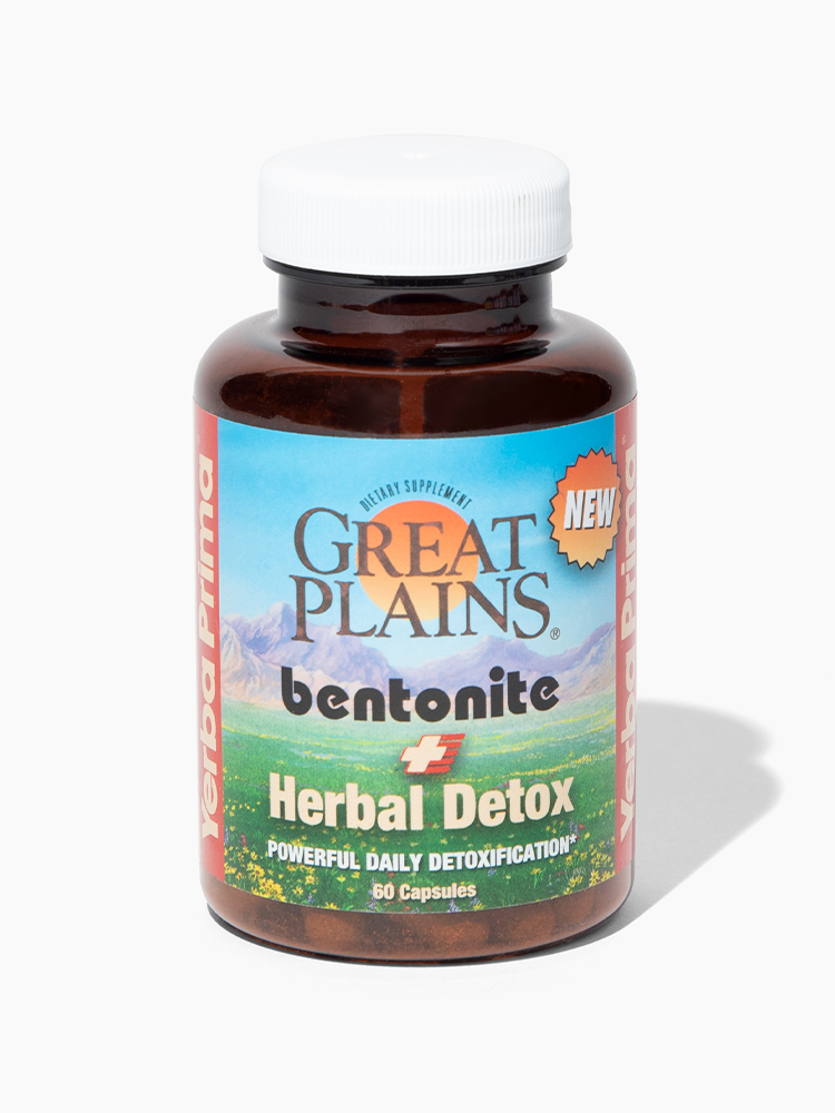 Great Plains Bentonite Herbal Detox 60 Count