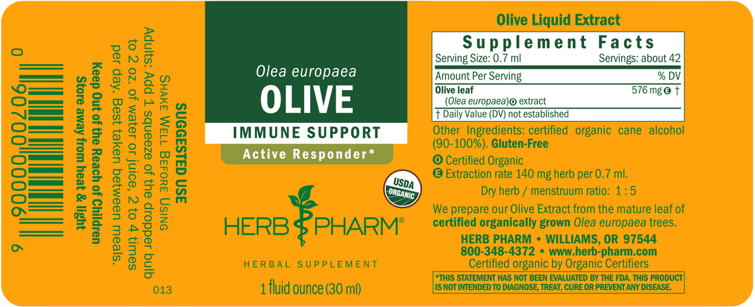 Olive Extract Tincture 1oz.