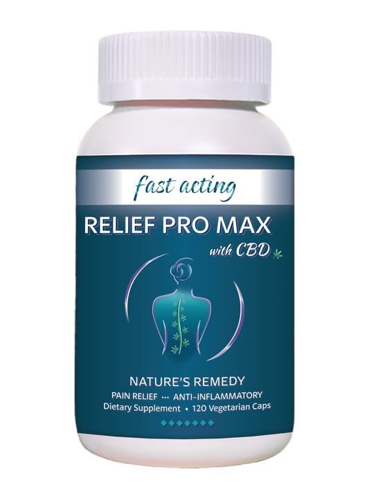Relief Pro W/CBD 120 Count