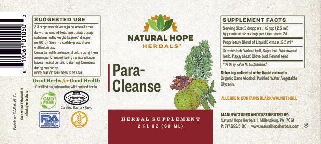 Para Cleanse Tincture 2oz.